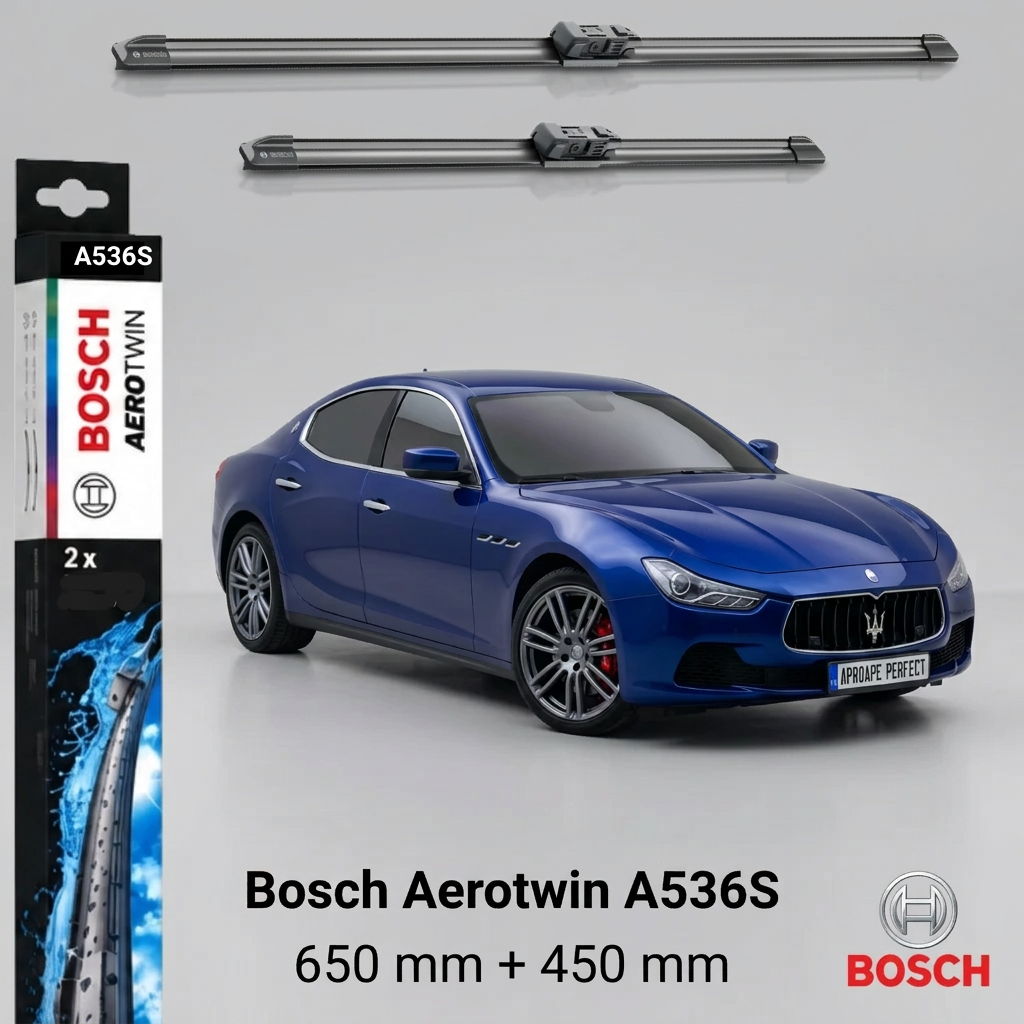 Ștergătoare Maserati Ghibli S Q4 M157 din 08.2013 | A536S – BOSCH