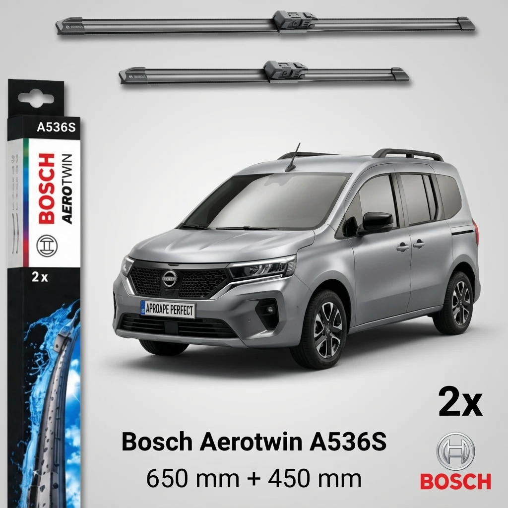 Ștergătoare Nissan Townstar Evalia MPV din 05.2024 | A536S – BOSCH
