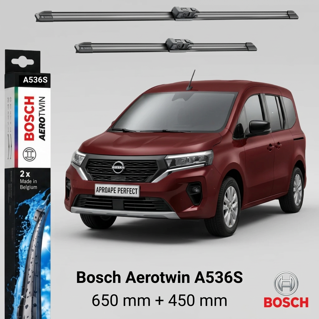 Ștergătoare Nissan Townstar XFK MPV din 01.2022 | A536S – BOSCH
