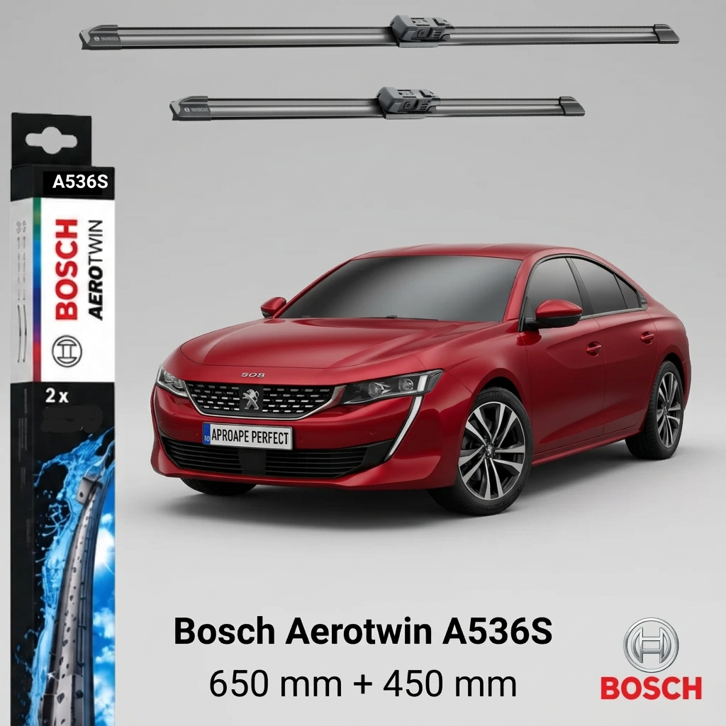 Ștergătoare Peugeot 508 II R8 din 05.2018 | A536S – BOSCH
