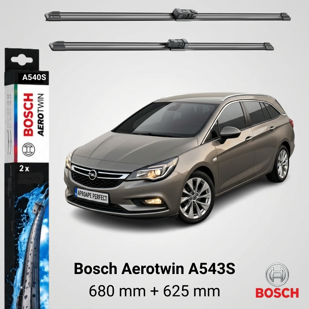 Ștergătoare Opel Astra K Sports Tourer B16 din 02.2016 | A540S – BOSCH