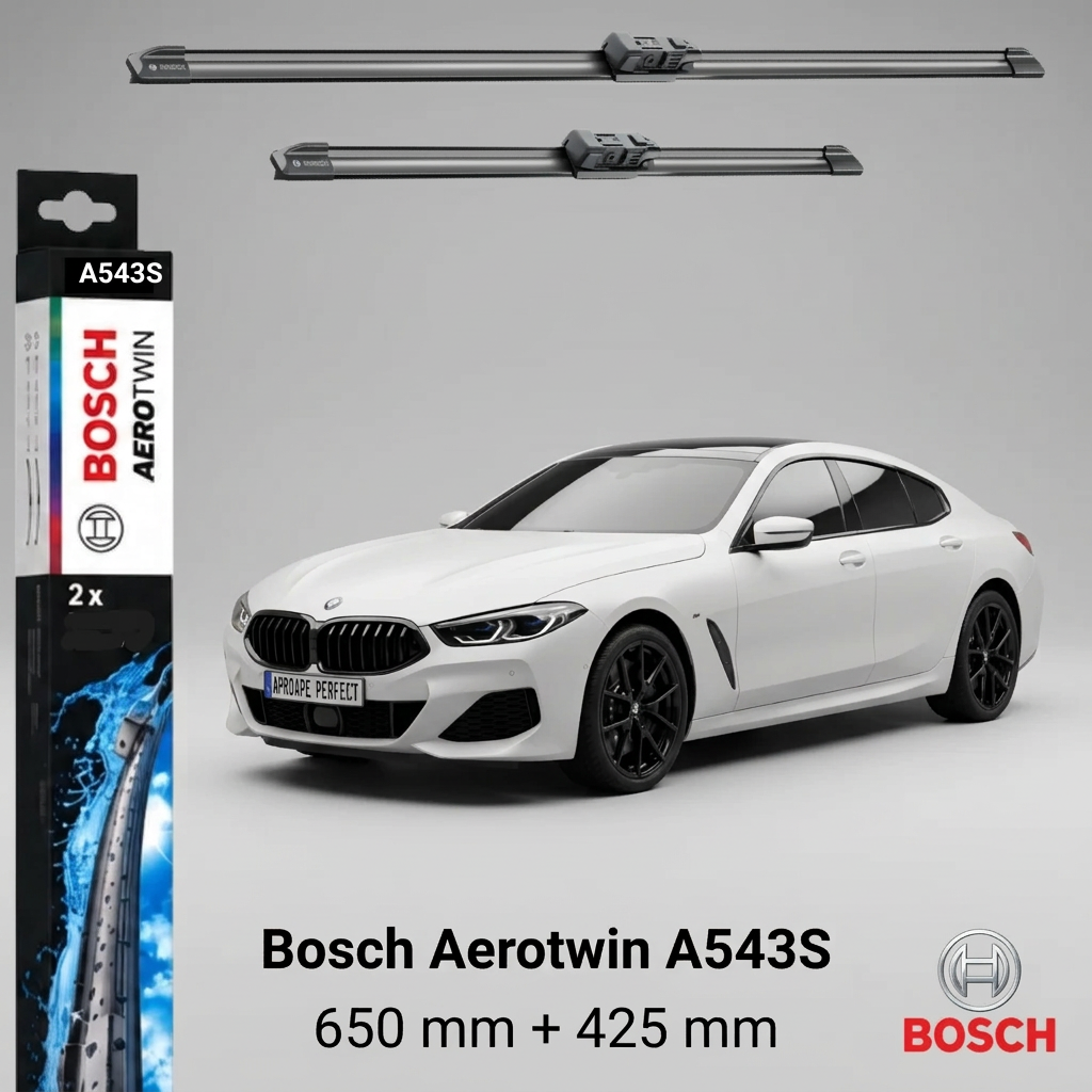 Ștergătoare BMW Seria 8 Gran Coupe G16 din 07.2019 | A543S – BOSCH