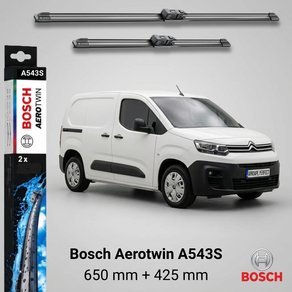 Ștergătoare Citroen Berlingo ER/EC din 07.2018 | A543S – BOSCH