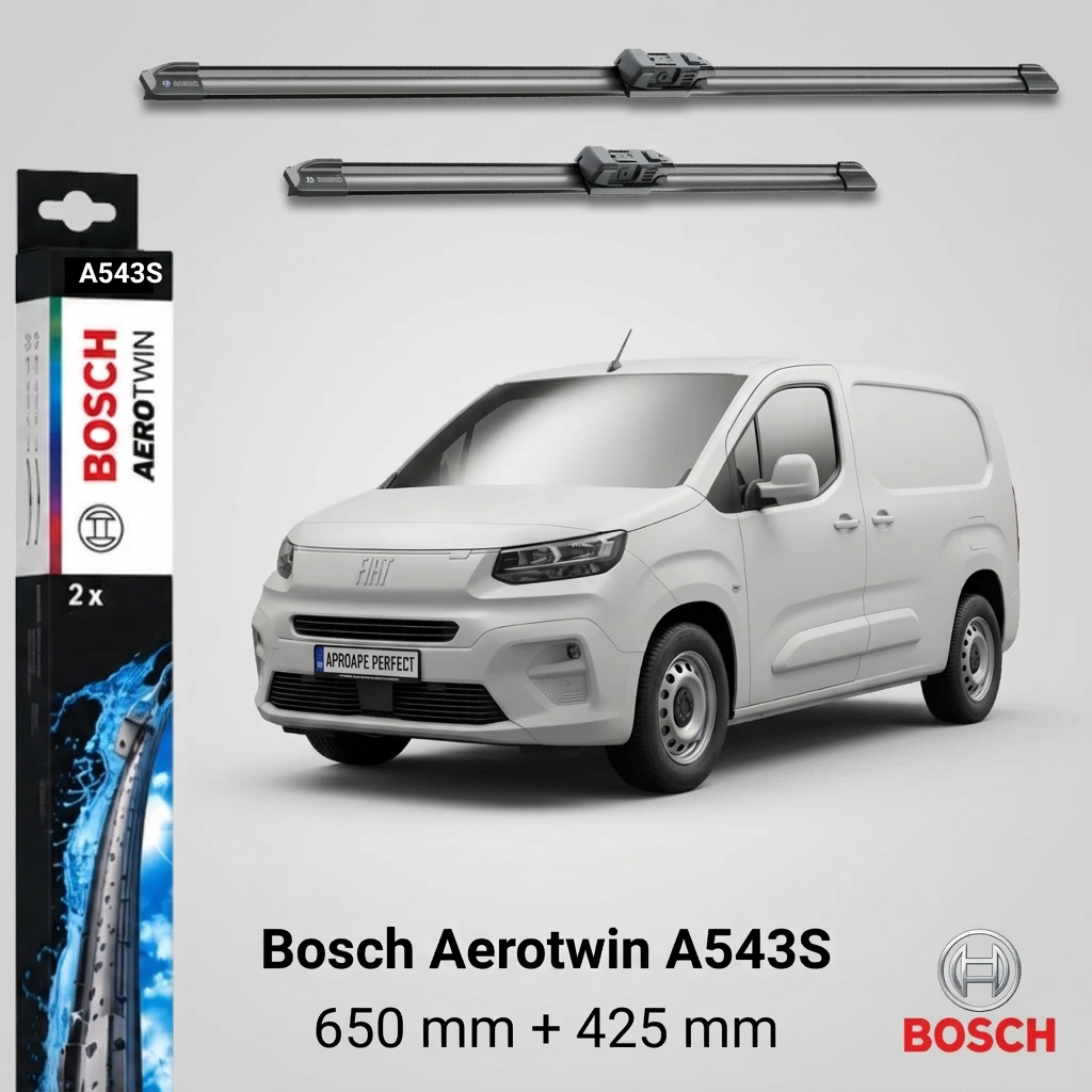 Ștergătoare Fiat Doblo III utilitară din 07.2022 | A543S – BOSCH