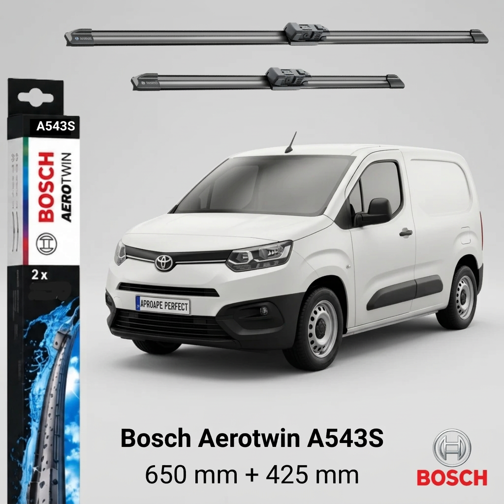 Ștergătoare Toyota Proace City BPZ utilitară din 11.2019 | A543S – BOSCH