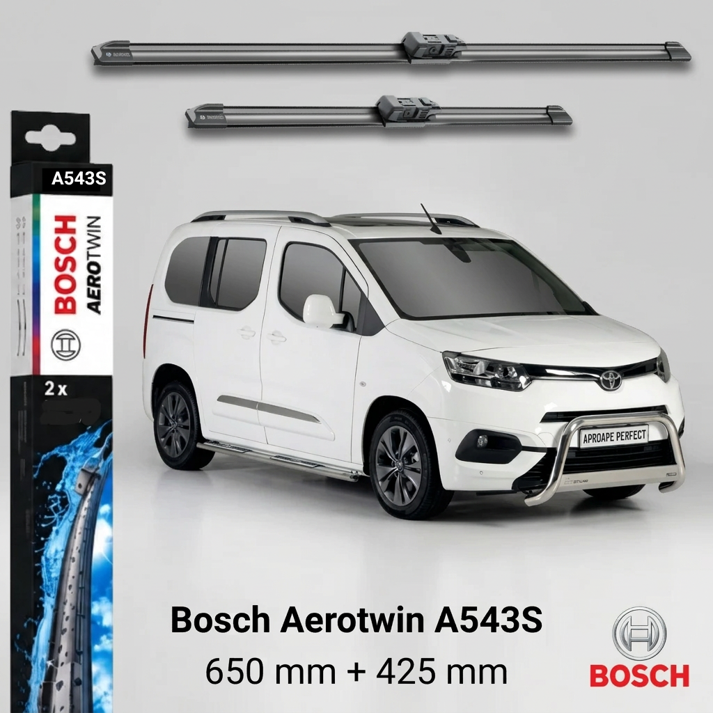 Ștergătoare Toyota Proace City Verso BKY din 11.2019 | A543S – BOSCH