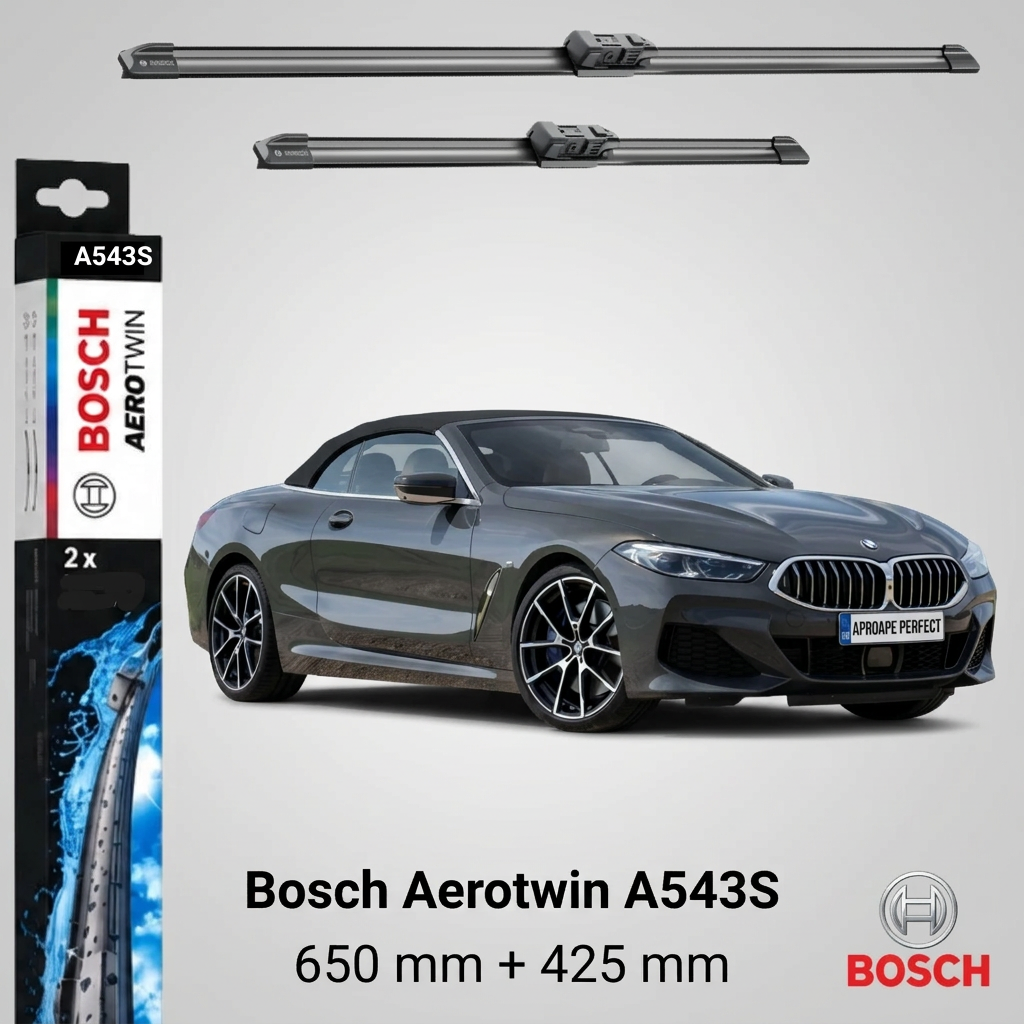 Ștergătoare BMW Seria 8 Convertible G14 din 11.2018 | A543S – BOSCH