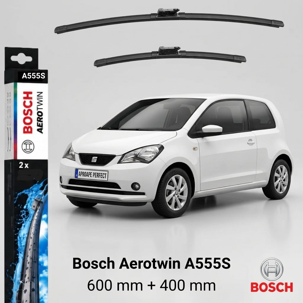 Ștergătoare Seat Mii KF1/KE1 2011–2021 | A555S – BOSCH