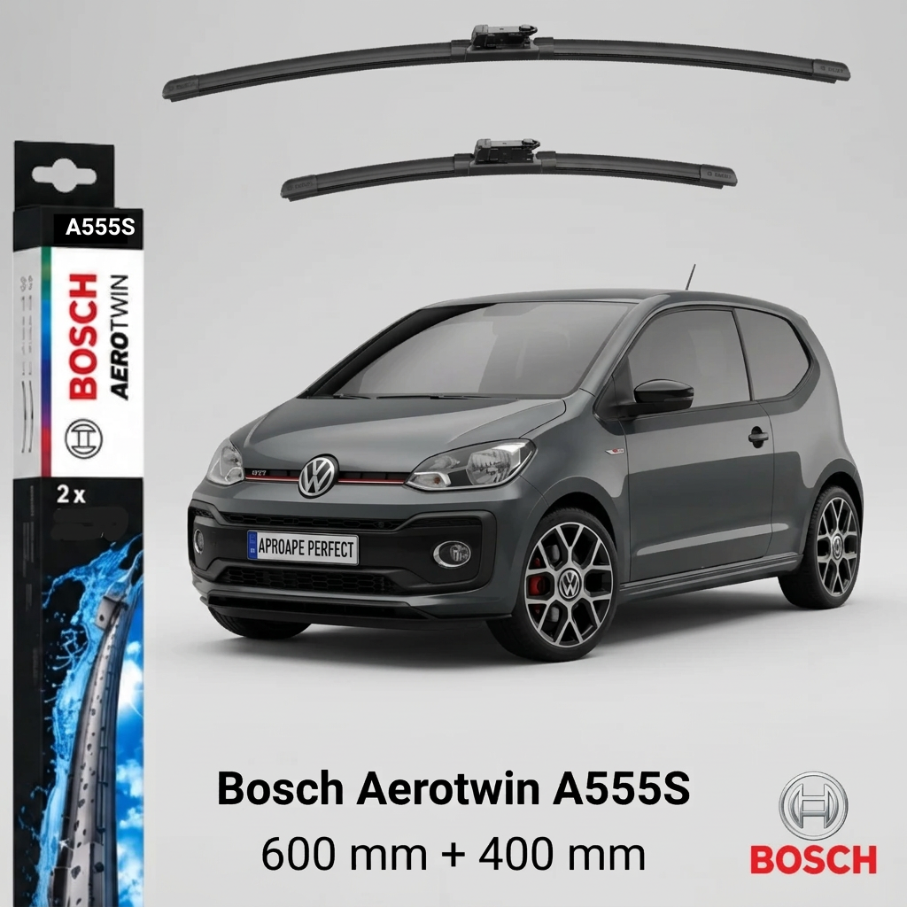 Ștergătoare VW Up! GTI 11.2019–11.2023 | A555S – BOSCH