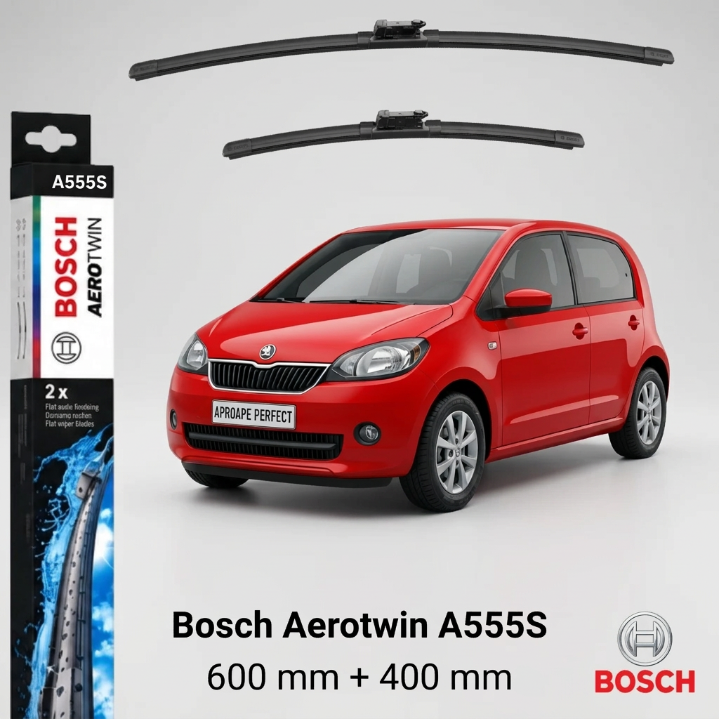 Ștergătoare Skoda Citigo NF1 10.2011–08.2019 | A555S – BOSCH