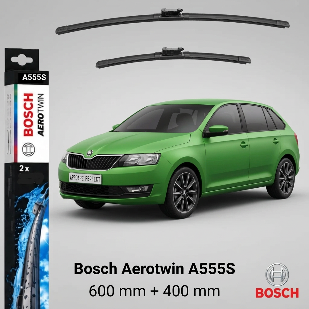 Ștergătoare Skoda Rapid Spaceback NH1 10.2013–12.2019 | A555S – BOSCH