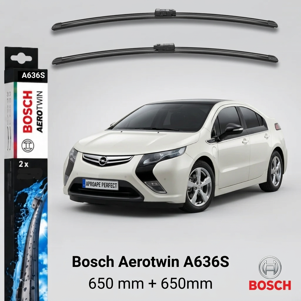 Ștergătoare Opel Ampera (R12) 10.2011–12.2015 | A636S – BOSCH