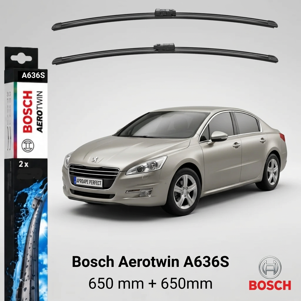 Ștergătoare Peugeot 508 I (8D_) din 10.2010 | A636S – BOSCH