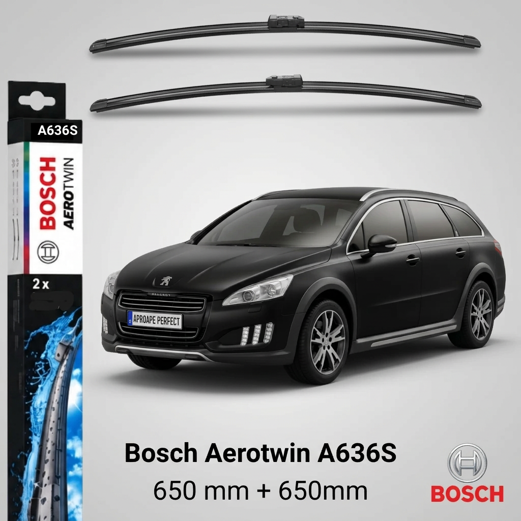 Ștergătoare Peugeot 508 RXH din 09.2011 | A636S – BOSCH