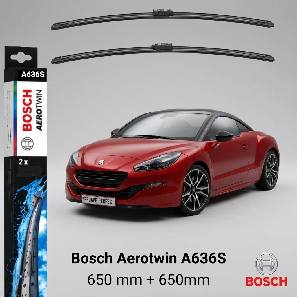 Ștergătoare Peugeot RCZ R (T75) 06.2013–12.2015 | A636S – BOSCH