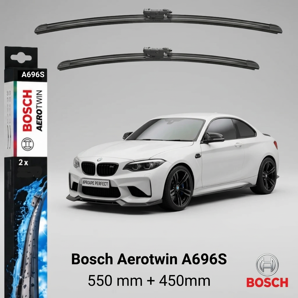 Ștergătoare BMW M2 F87 Coupe 04.2016–06.2021 | Bosch A696S
