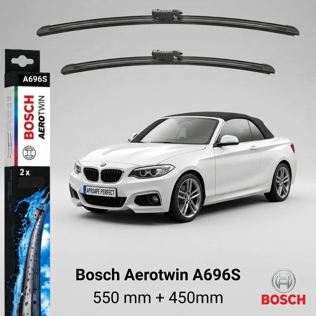Ștergătoare BMW Seria 2 F23 Cabrio din 09.2014 | Bosch A696S