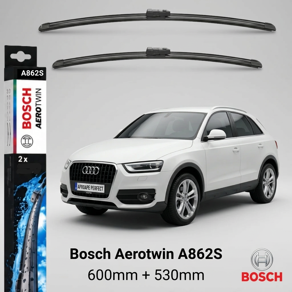 Ștergătoare Audi Q3 (8UB) 06.2011–10.2018 | Bosch A862S