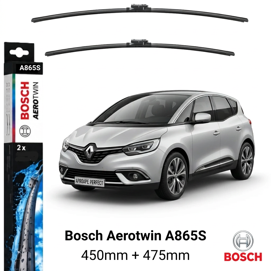 Ștergătoare Renault Scenic IV (J9) 11.2016–06.2023 | Bosch A865S