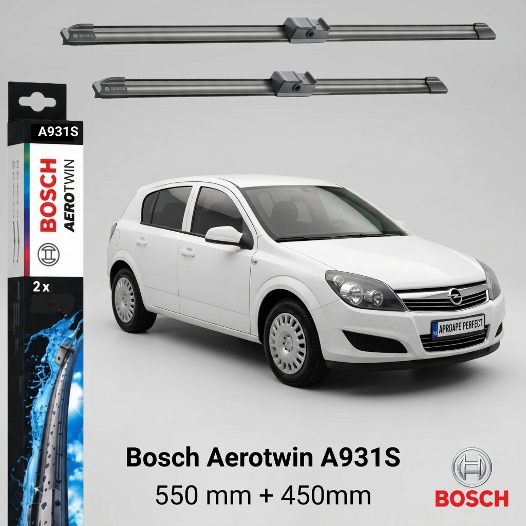 Ștergătoare Opel Astra H (A04) 03.2004–08.2013 | Bosch A931S