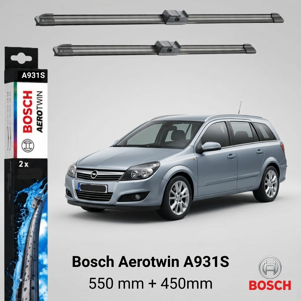 Ștergătoare Opel Astra H Caravan (A04) 08.2004–08.2013 | Bosch A931S