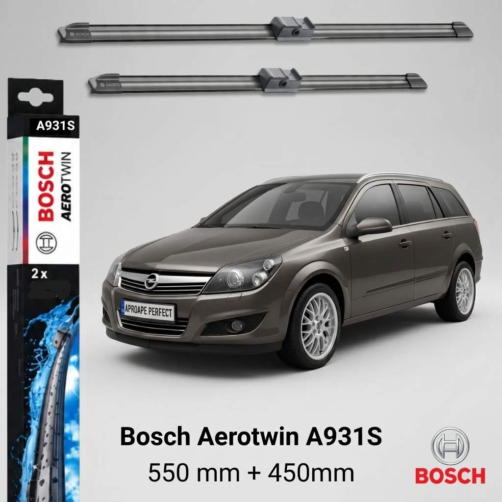 Ștergătoare Opel Astra H Classic Estate (A04) 01.2009–05.2014 | Bosch A931S