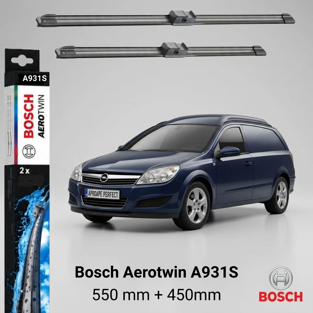 Ștergătoare Opel Astra H Estate Van (L70) 02.2004–10.2014 | Bosch A931S