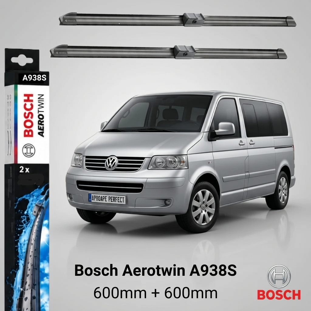 Ștergătoare VW Transporter T5 (7E, 7F, 7H, 7J) 02.2003–05.2013 | Bosch A938S