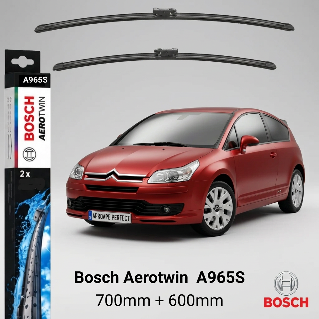 Ștergătoare Citroen C4 Coupe (LA) 11.2004–07.2010 | Bosch A965S