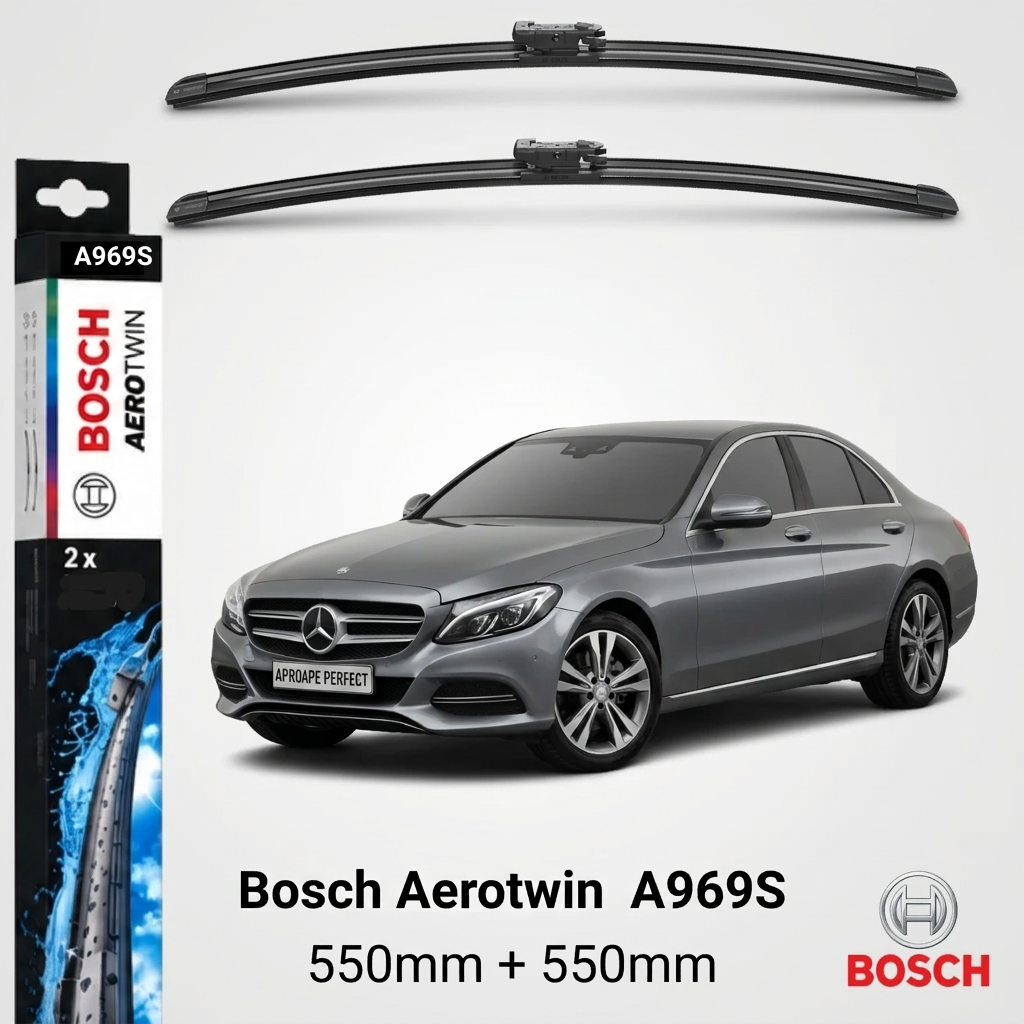 Ștergătoare Mercedes-Benz Clasa C (W205) 11.2013–07.2014 | Bosch A969S