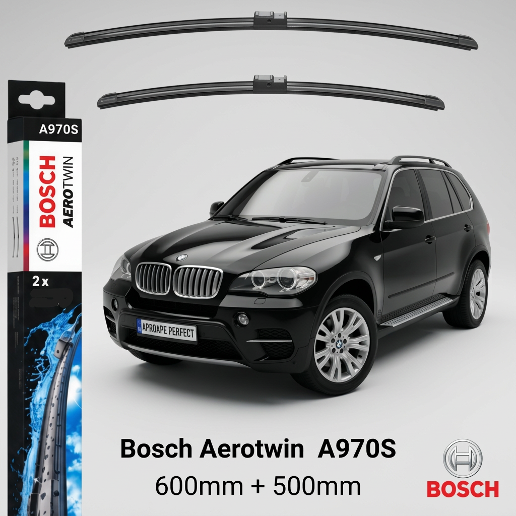 Ștergătoare BMW X5 (E70) 11.2006–09.2011 | Bosch A970S