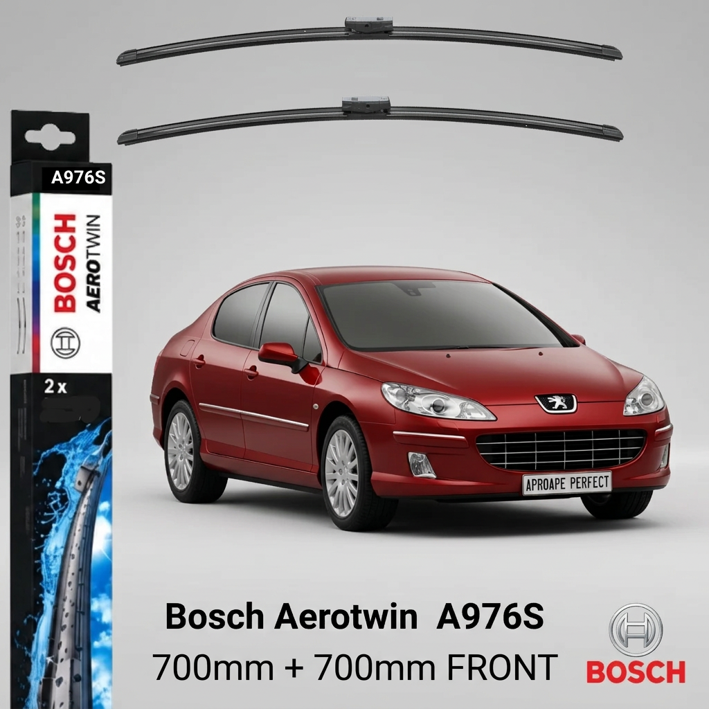 Ștergătoare Peugeot 407 Sedan (6D) 05.2004–02.2011 | Bosch A976S
