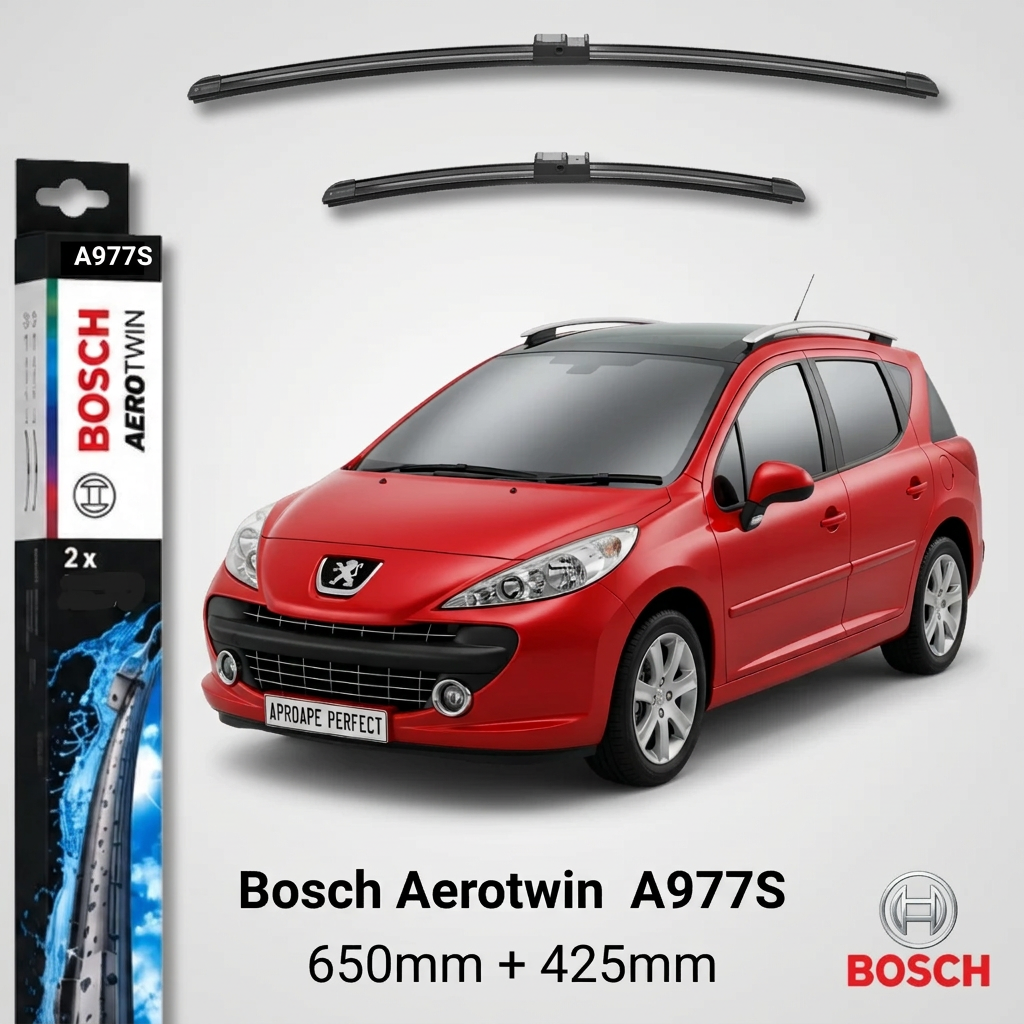 Ștergătoare Peugeot 207 SW (WK) 06.2007–12.2013 | Bosch A977S