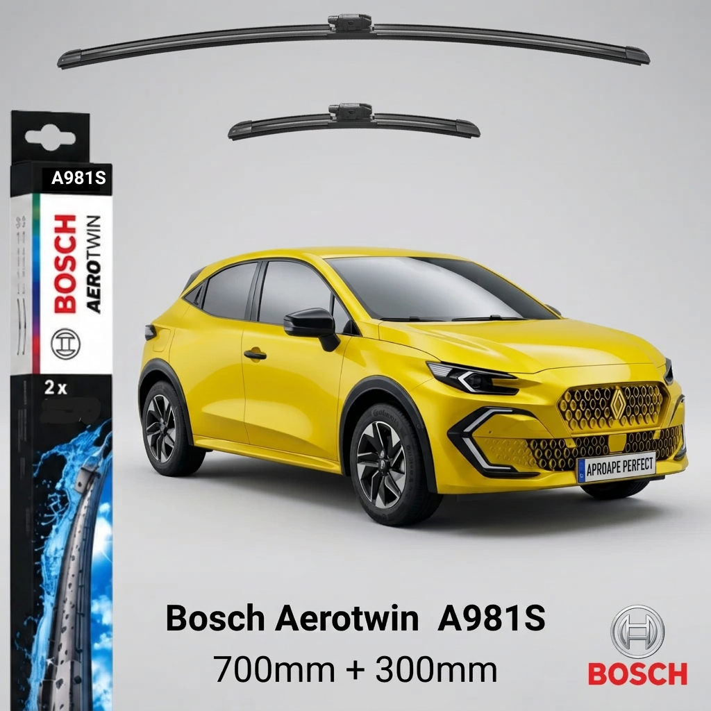Ștergătoare Renault Clio VI din 01.2026 | Bosch A981S