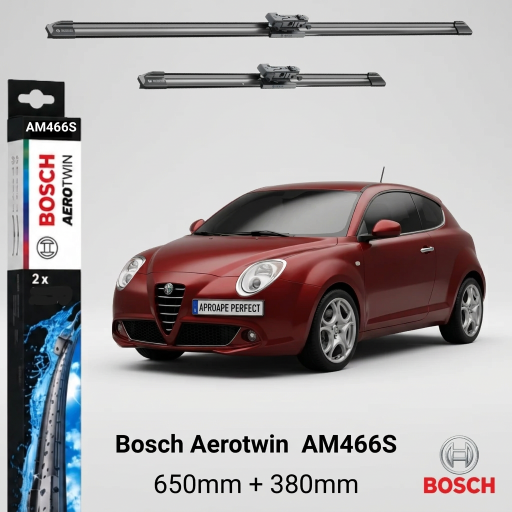 Ștergătoare Alfa Romeo MiTo (955) 05.2008–12.2018 | Bosch AM466S