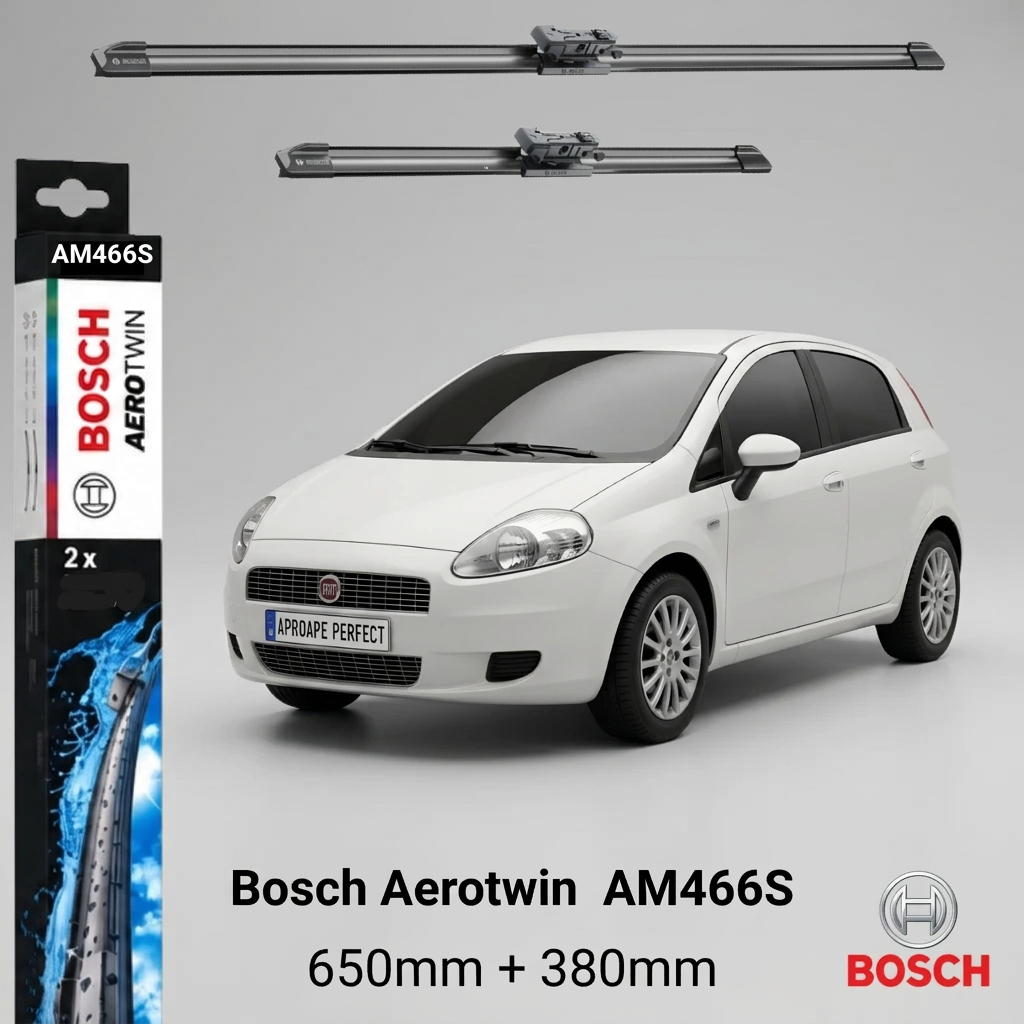 Ștergătoare Fiat Grande Punto (199) 10.2005–12.2011 | Bosch AM466S