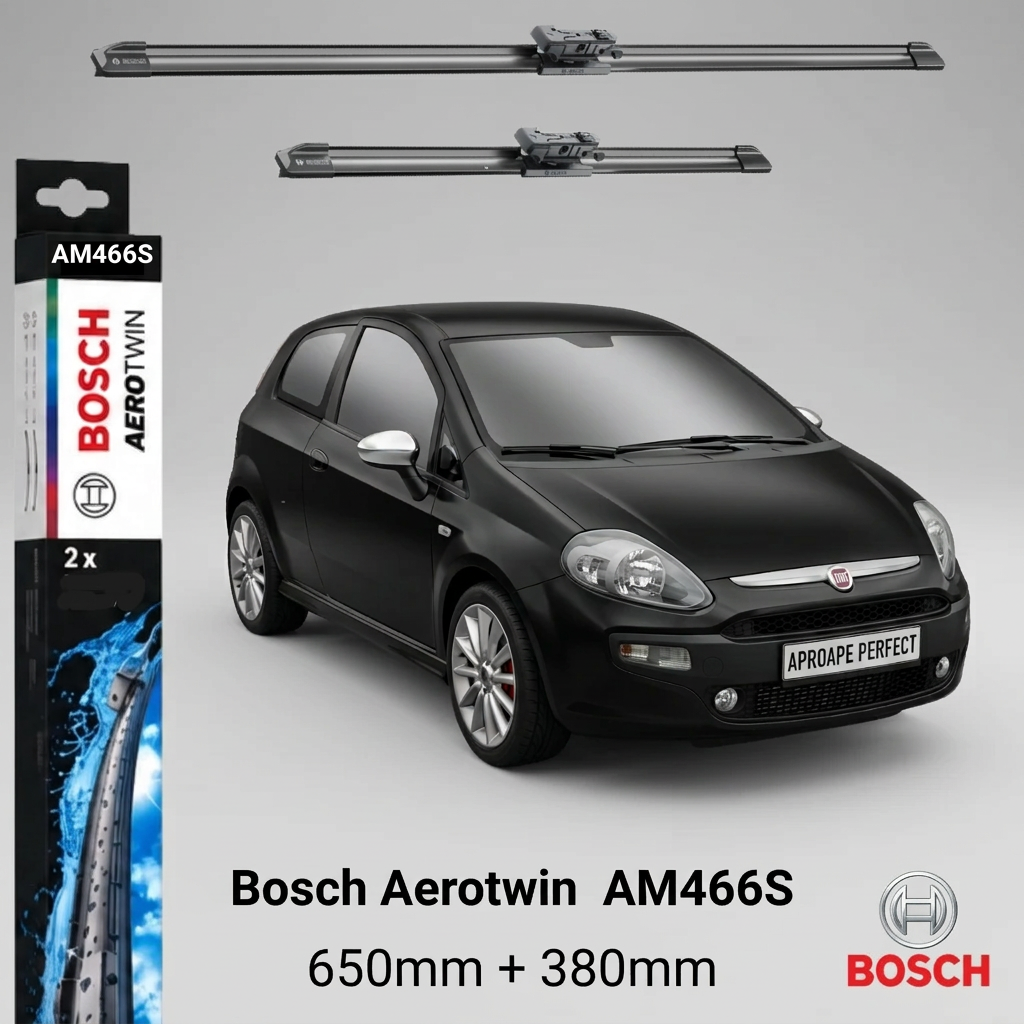 Ștergătoare Fiat Punto Evo (199) 10.2009–12.2012 | Bosch AM466S