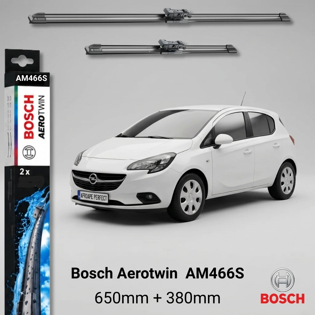 Ștergătoare Opel Corsa E (X15) 10.2014–12.2019 | Bosch AM466S