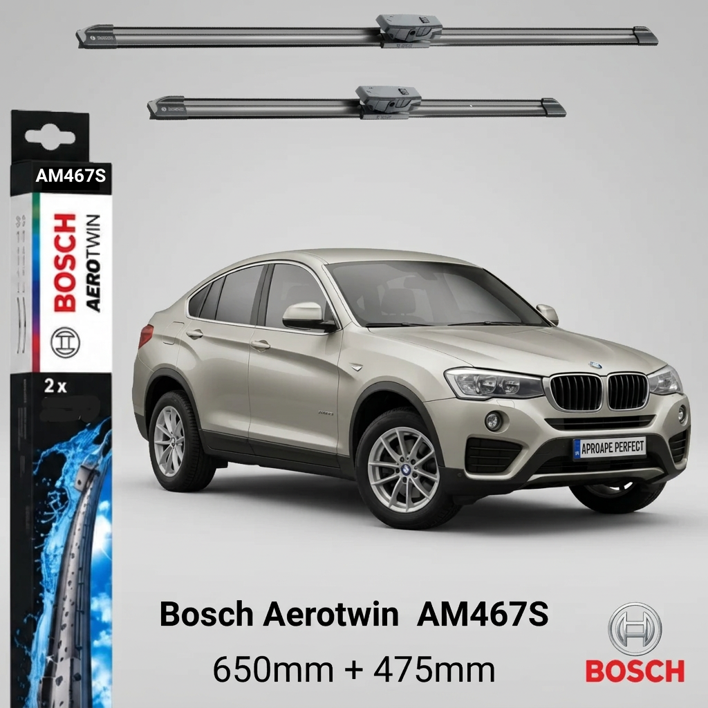 Ștergătoare BMW X4 F26 din 06.2014 | Bosch AM467S 650/475 mm