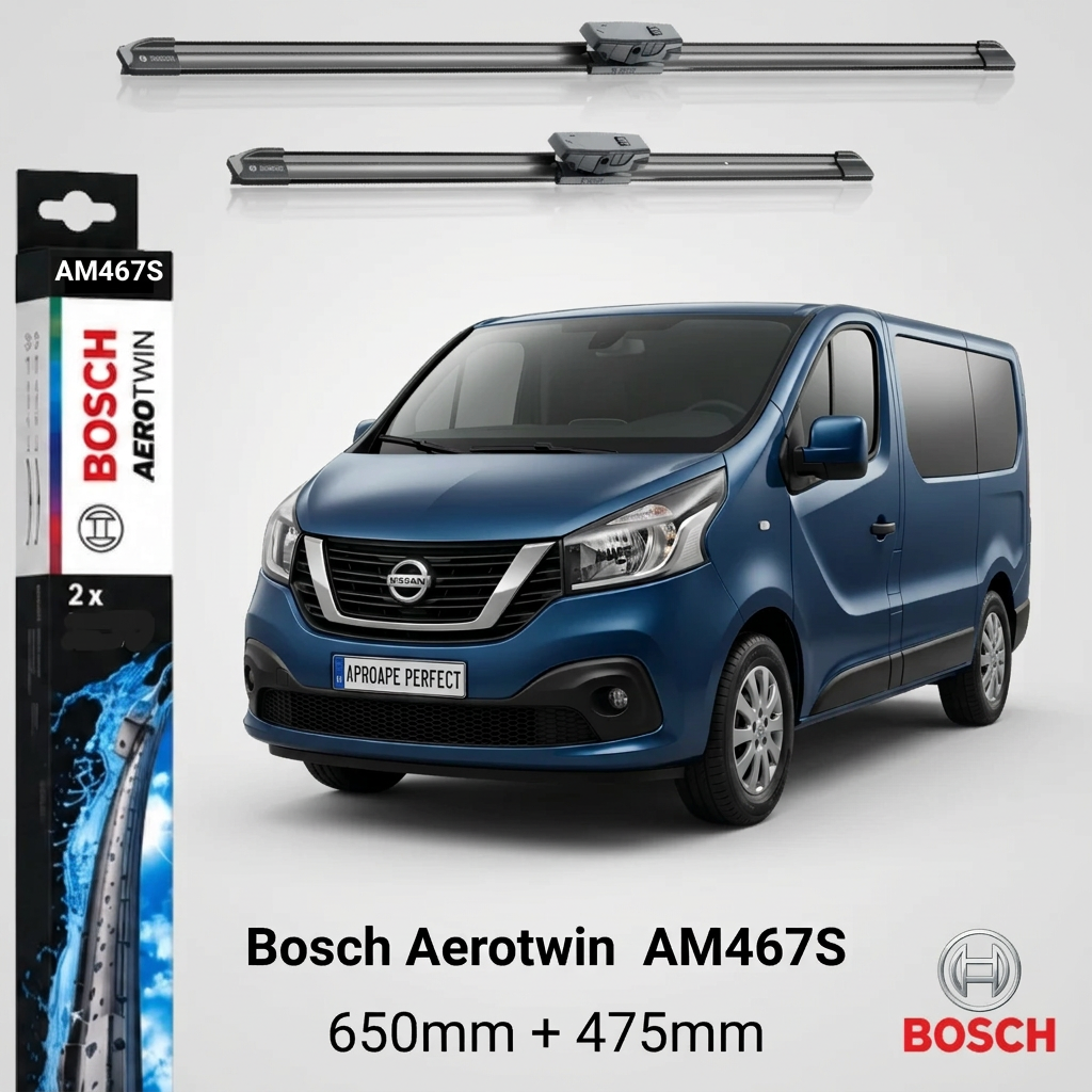 Ștergătoare Nissan NV300 Kombi (X82) din 09.2016 | Bosch AM467S