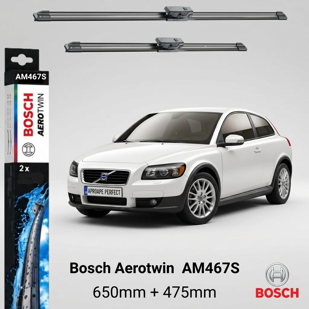 Ștergătoare Volvo C30 10.2006–12.2012 | Bosch AM467S 650/475 mm