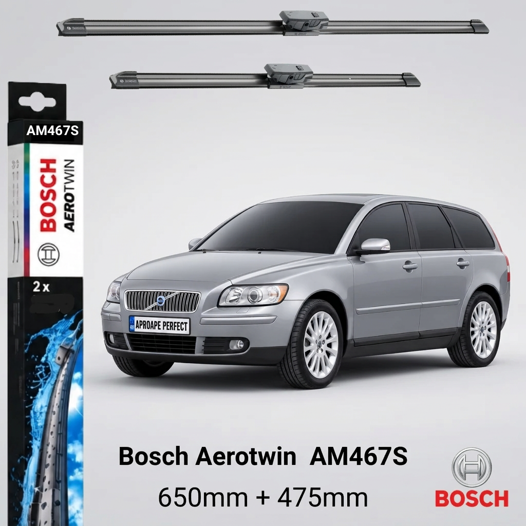 Ștergătoare Volvo V50 04.2004–12.2012 | Bosch AM467S 650/475 mm