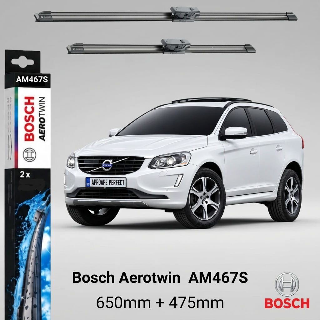 Ștergătoare Volvo XC60 I 03.2009–07.2017 | Bosch AM467S 650/475 mm
