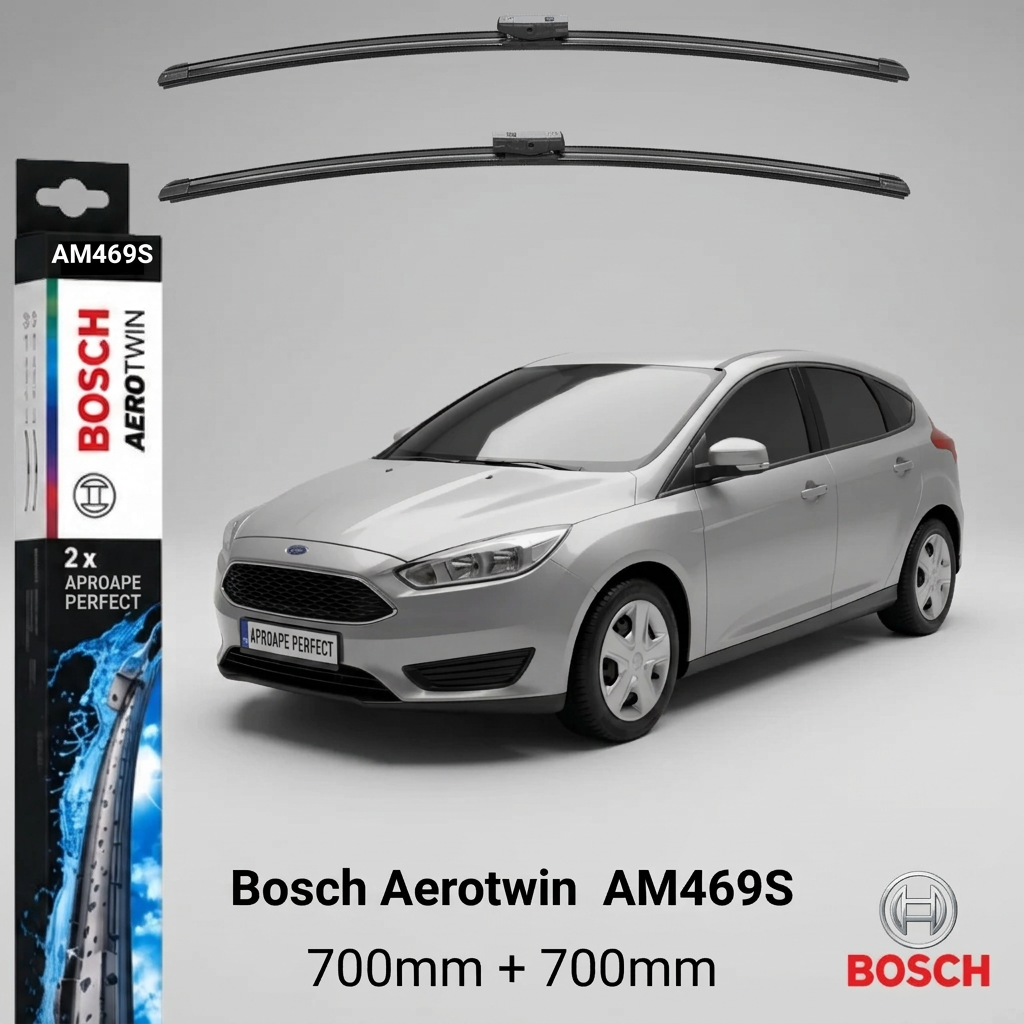 Ștergătoare Ford Focus III Hatchback facelift 2014–02.2020 | Bosch AM469S