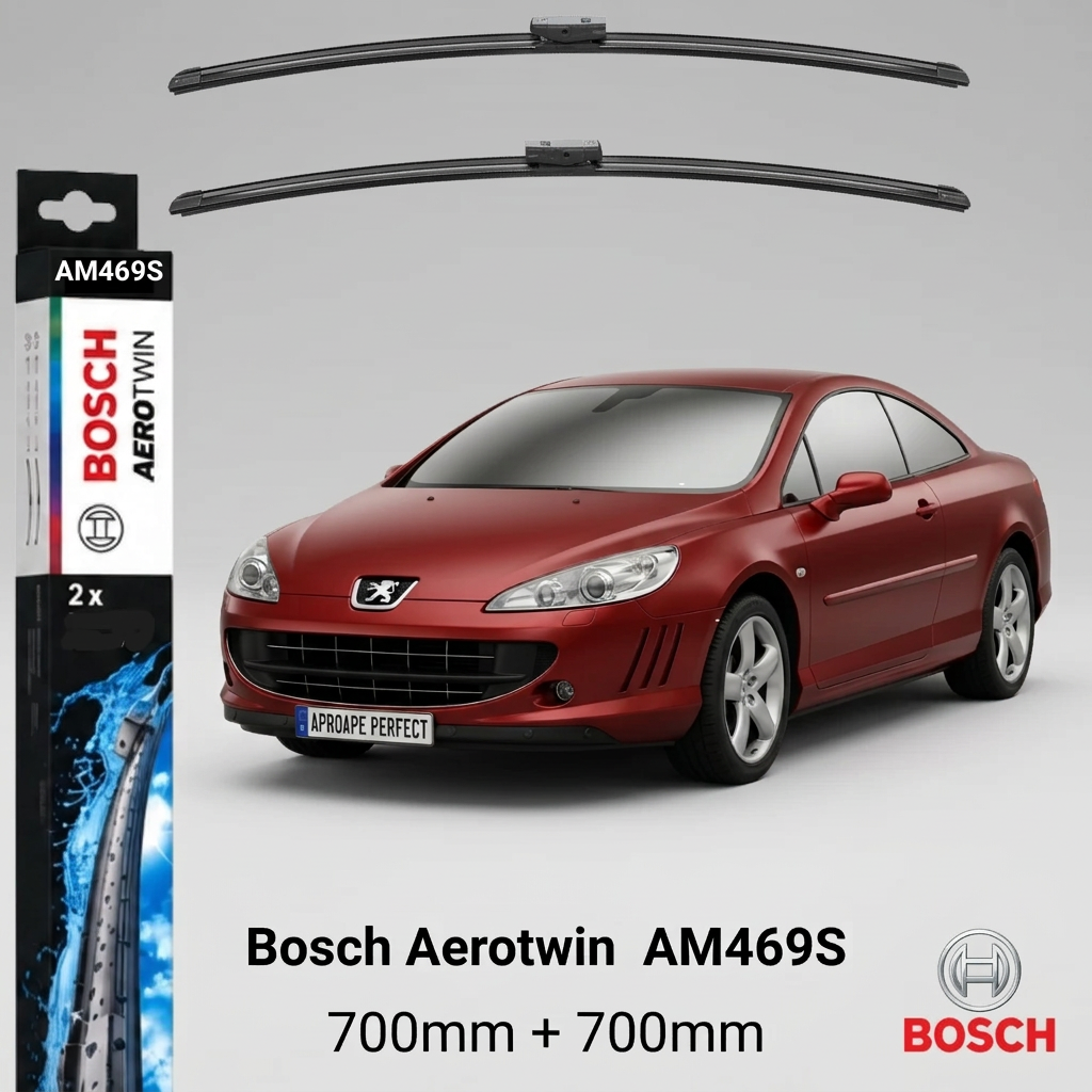 Ștergătoare Peugeot 407 Coupe (6C_) 10.2005–12.2011 | Bosch AM469S