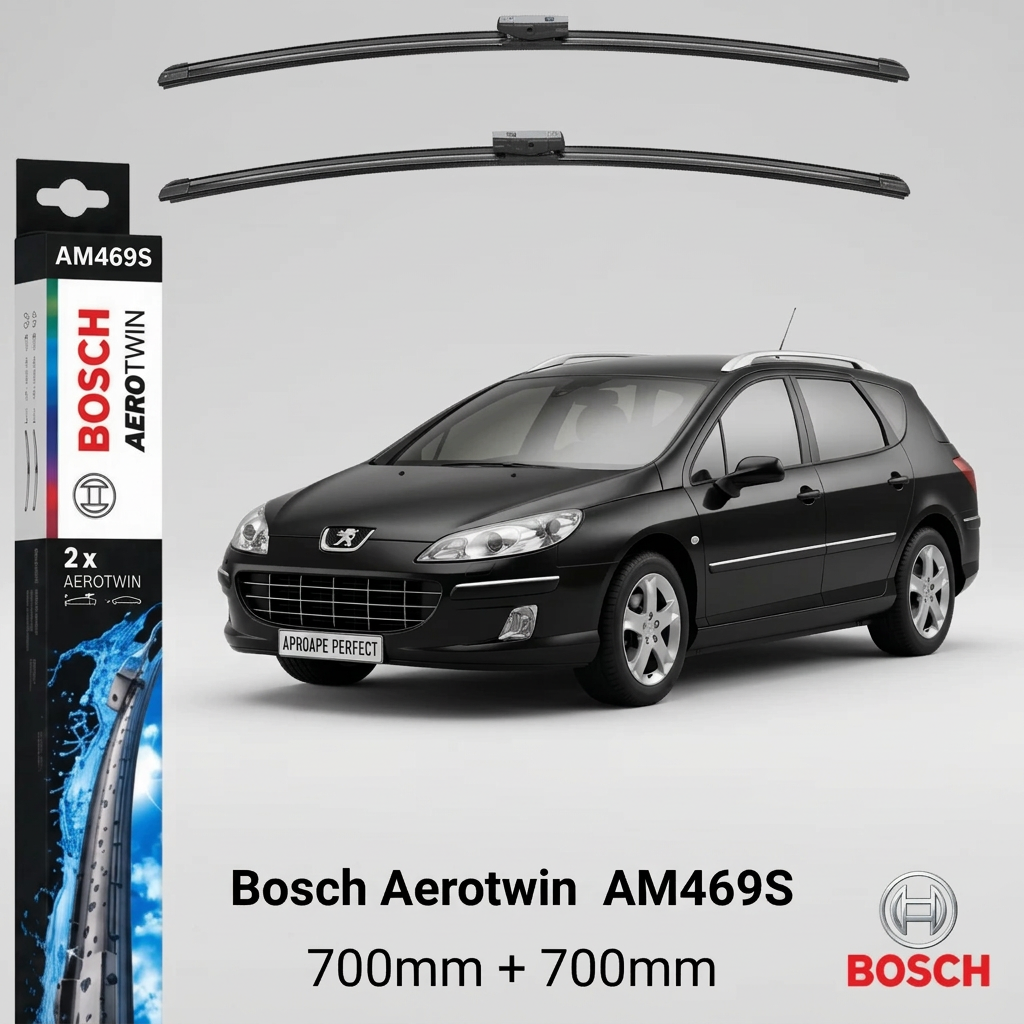 Ștergătoare Peugeot 407 SW Estate Van (6E_) 08.2004–12.2010 | Bosch AM469S
