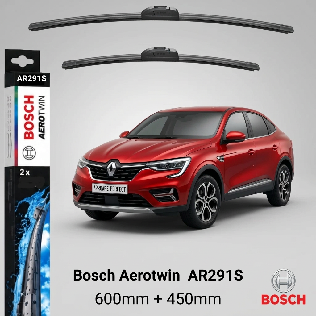 Ștergătoare Renault Arkana I (LDN, LDMU) non-facelift 10.2020–2023 | Bosch AR291S