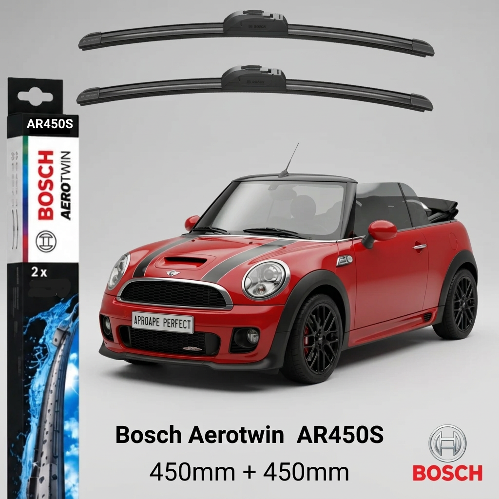 Ștergătoare MINI Cabrio (R57) non-facelift 2009–2010 | Bosch AR450S