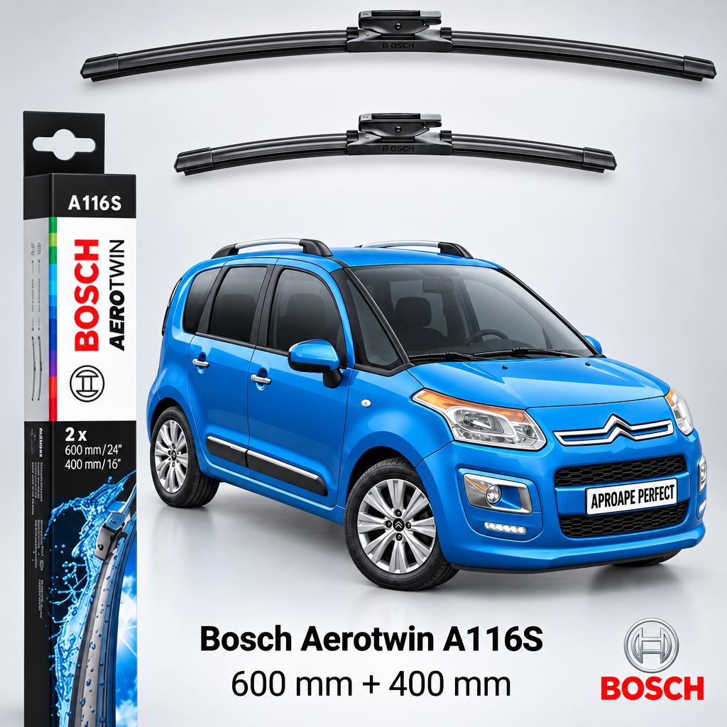 Ștergătoare Citroen C3 Picasso din 04.2010 | Bosch A116S