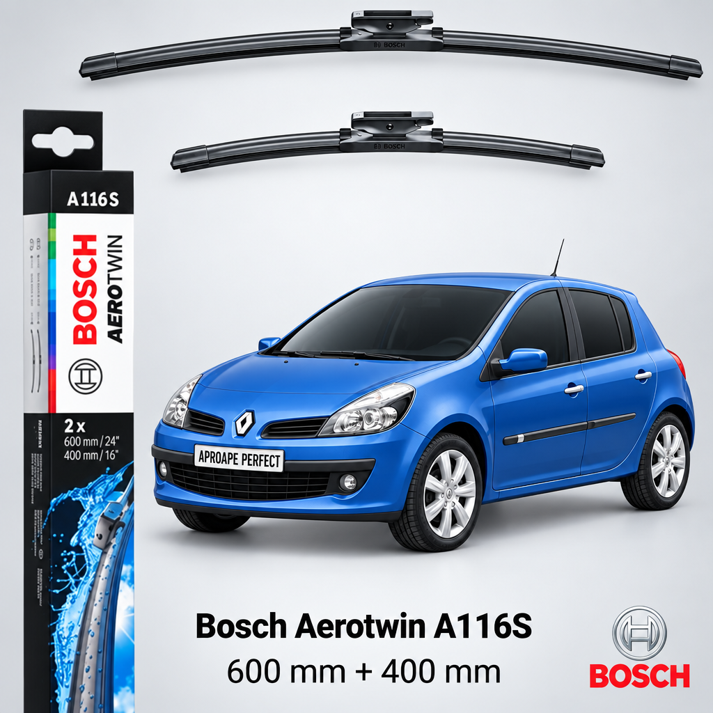 Ștergătoare Renault Clio III Hatchback Van SB/SR | Bosch A116S